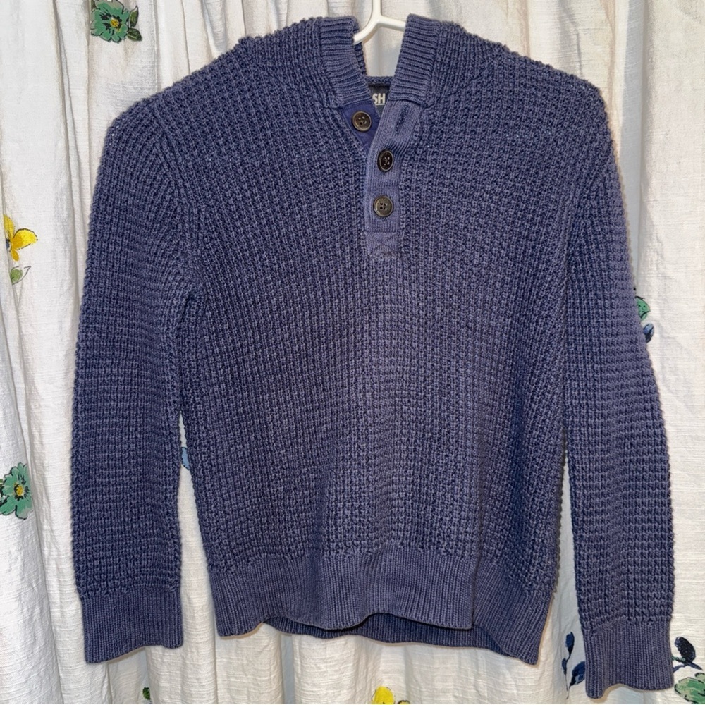 Oshkosh B’gosh Boys Navy Hooded Sweater